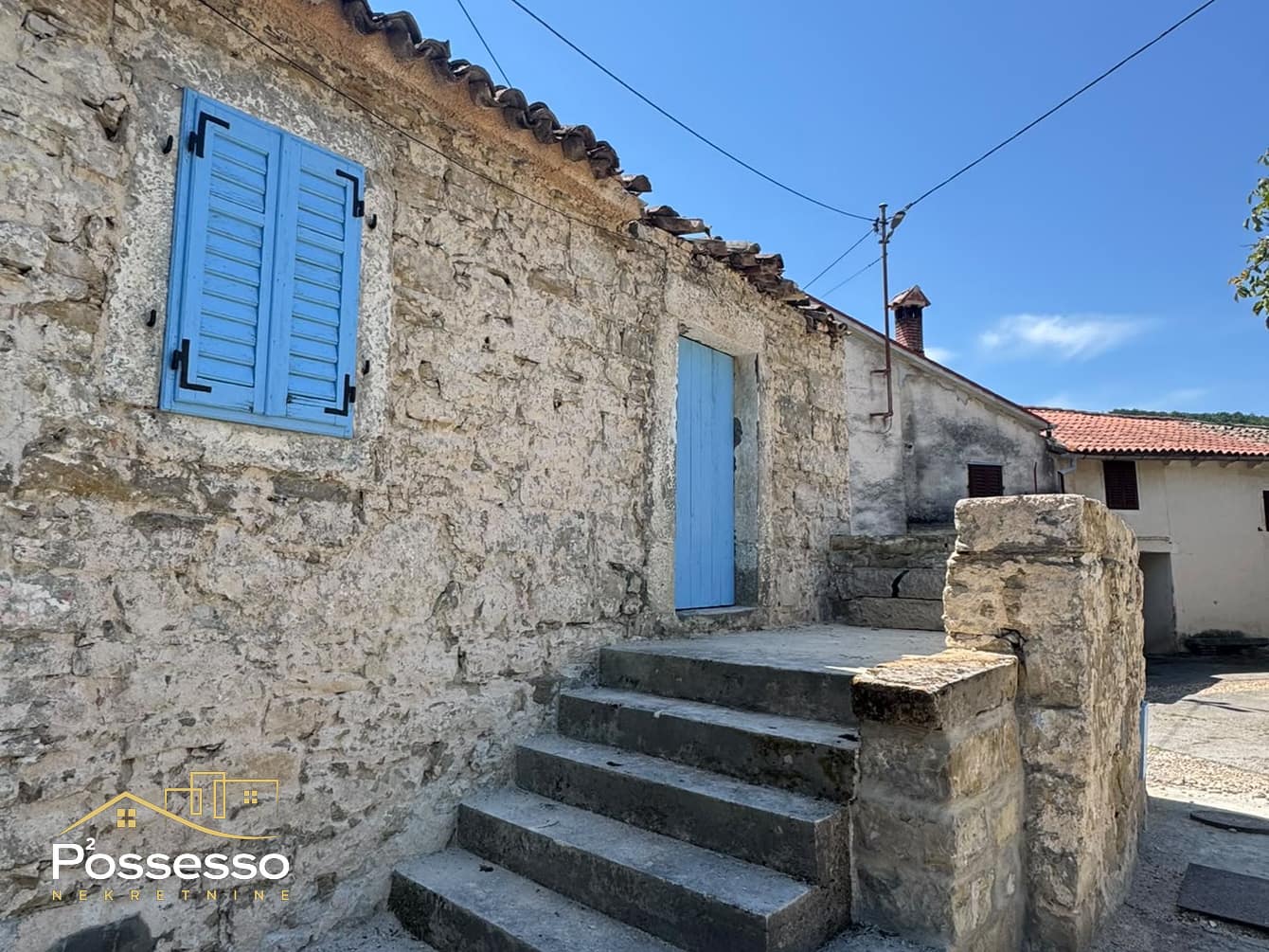 Buzet - kamena kuća - Possesso nekretnine
