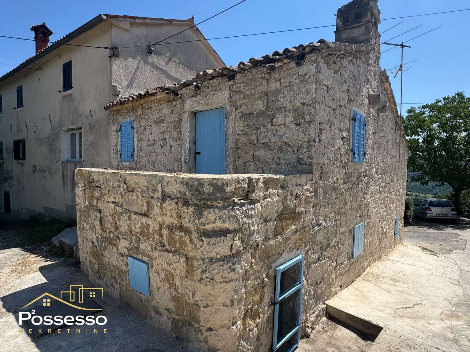Buzet - kamena kuća - Possesso nekretnine