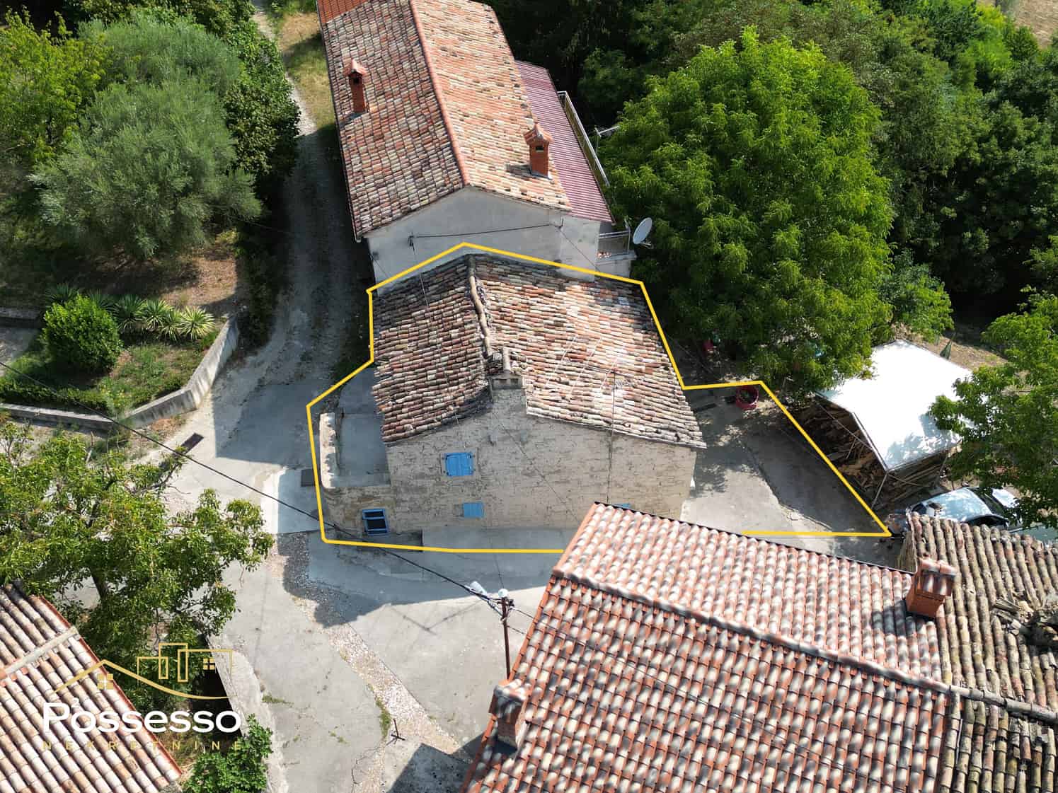 Buzet - kamena kuća - Possesso nekretnine Hrvatska