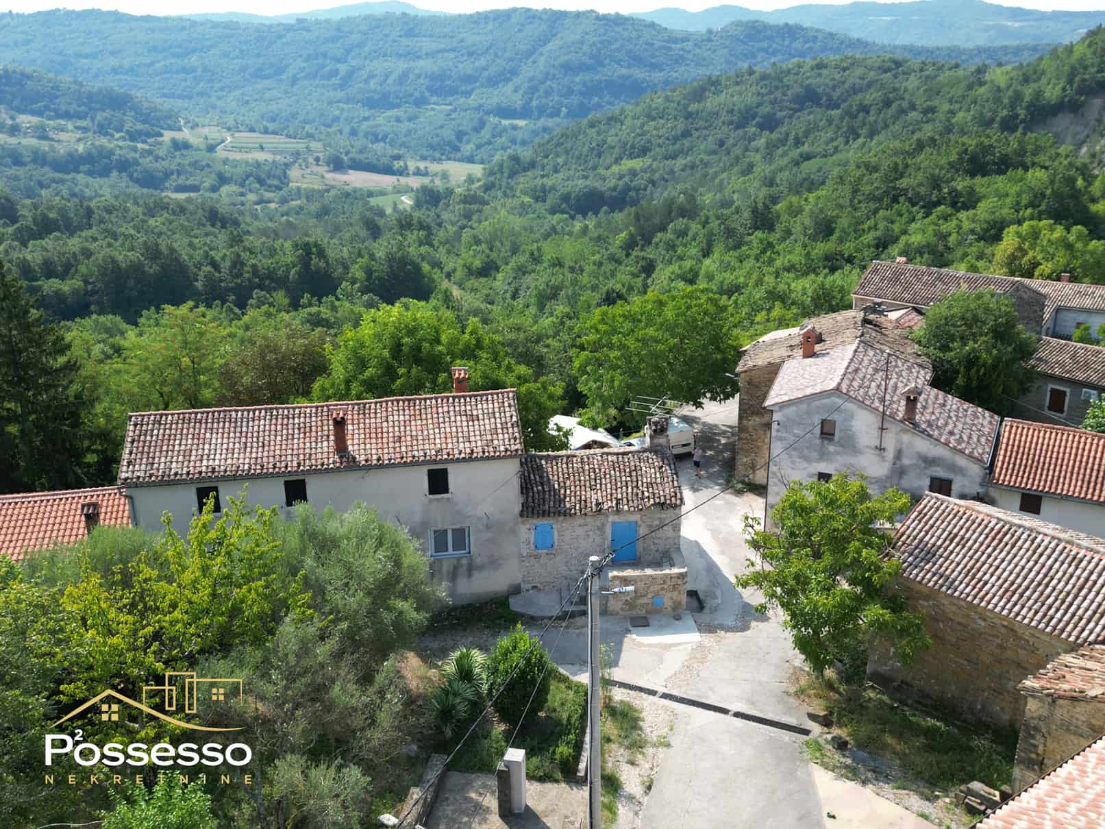 Buzet - kamena kuća - Possesso nekretnine Hrvatska
