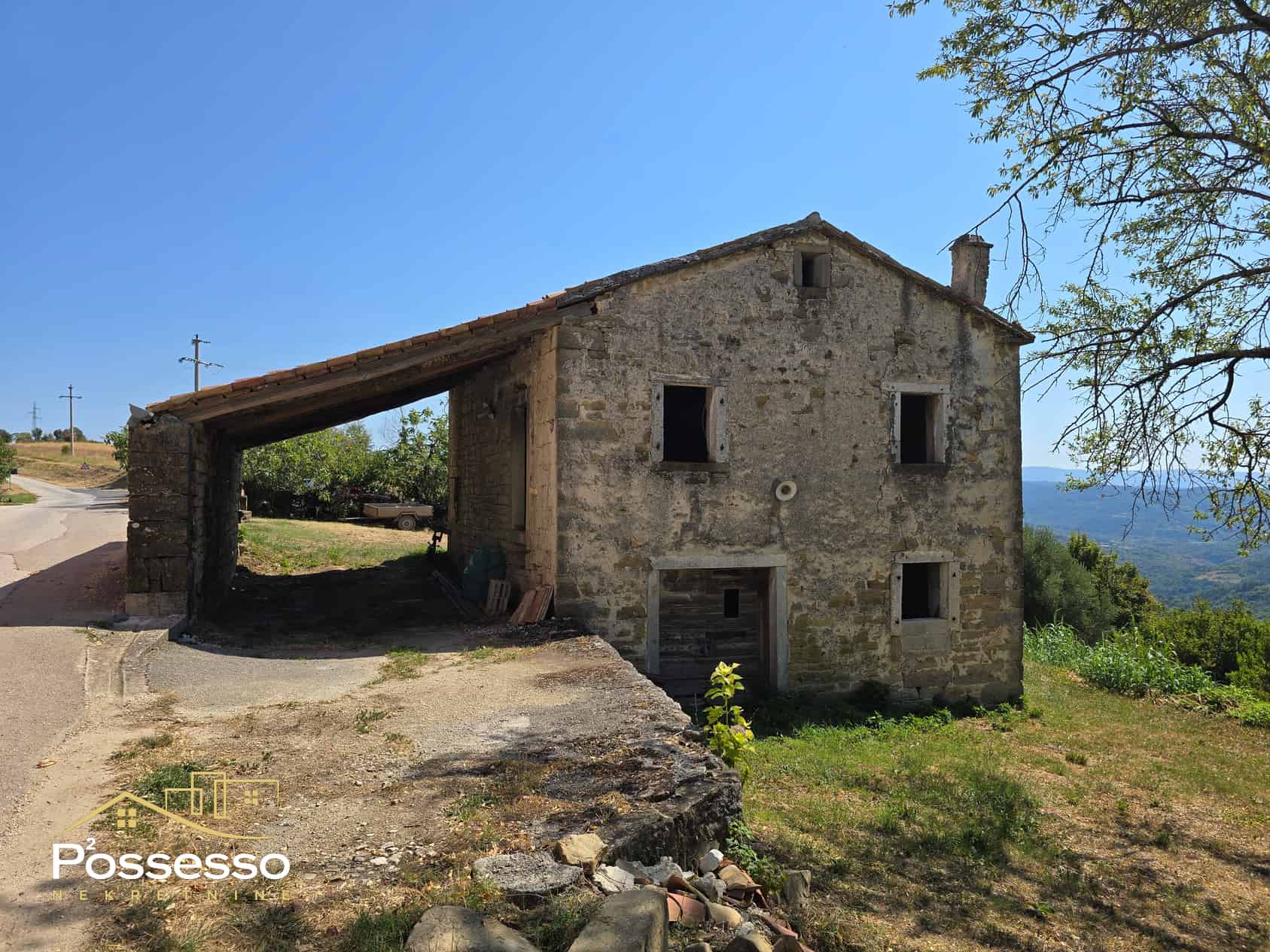 Pazin - Kašćerga - kamena kuća - Possesso nekretnine