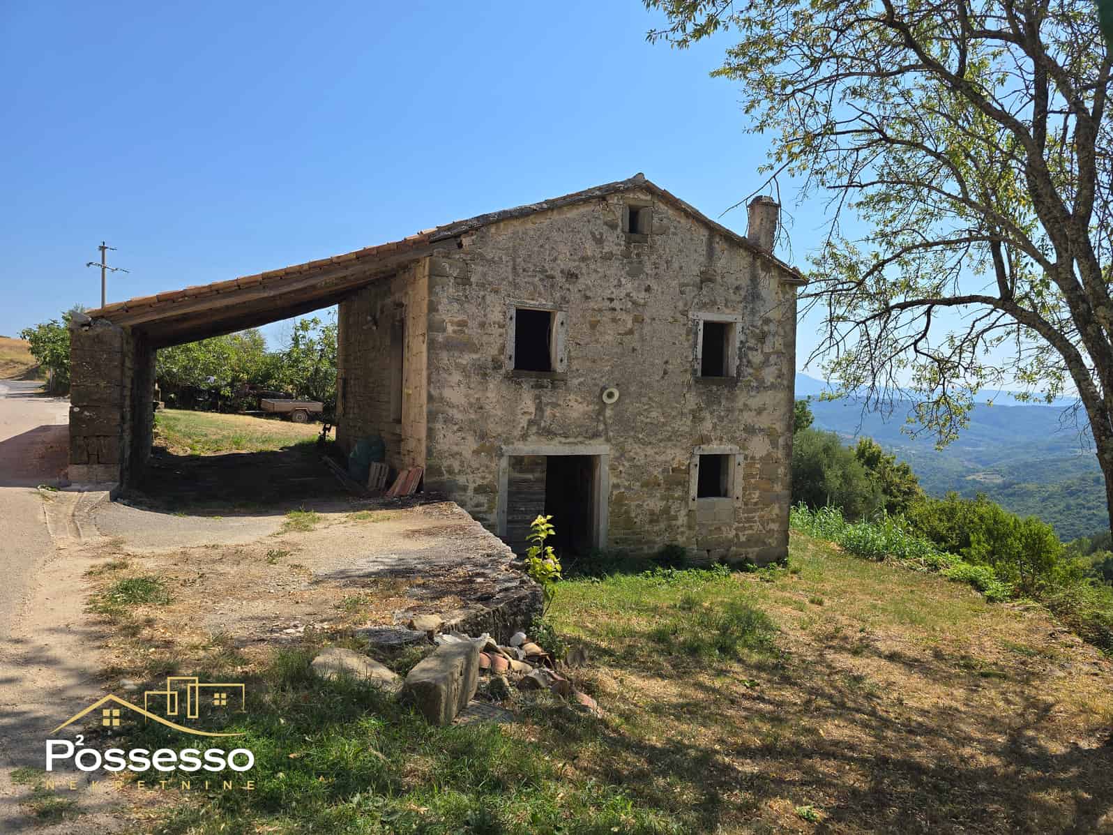 Pazin - Kašćerga - kamena kuća - Possesso nekretnine