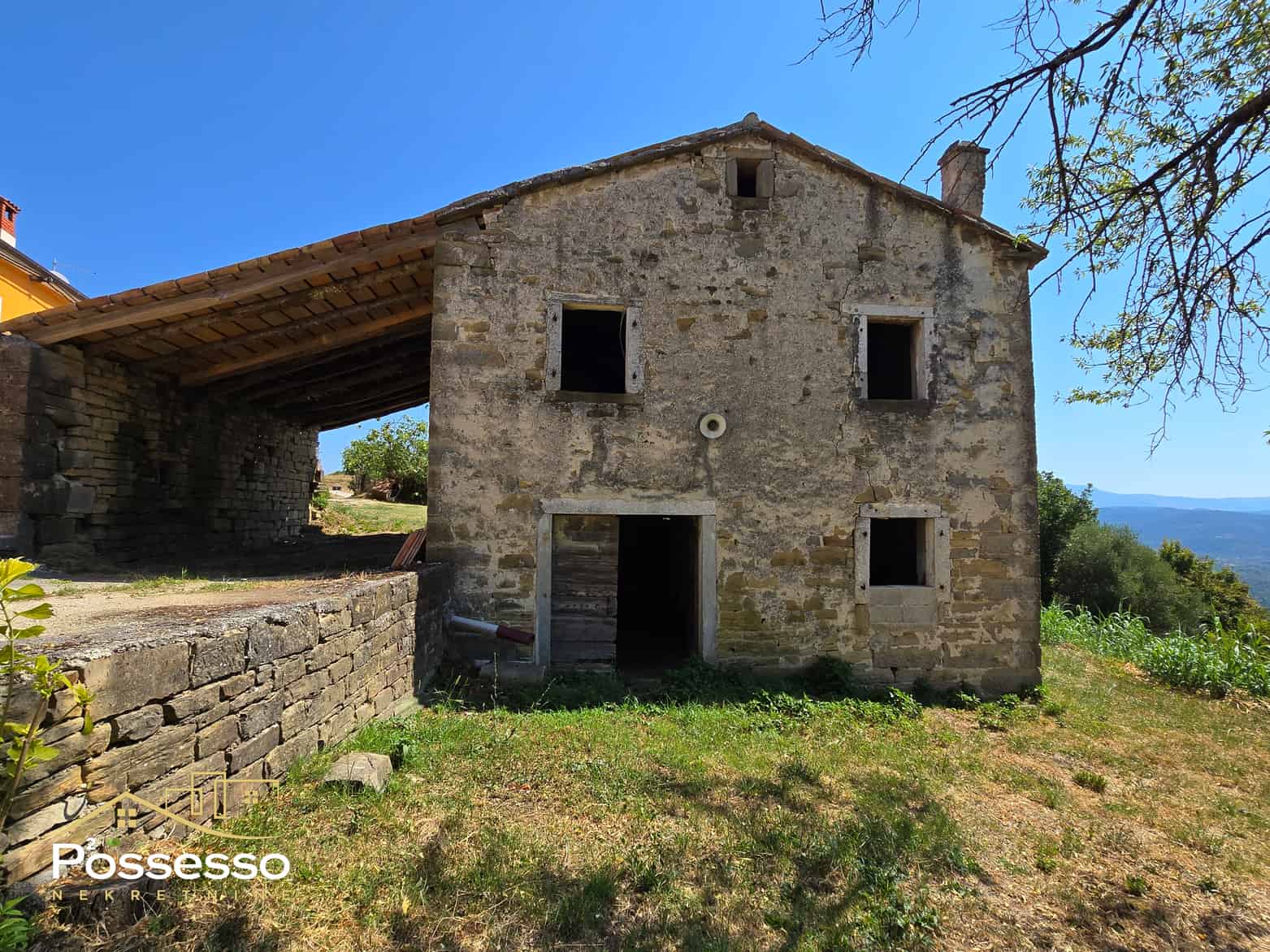 Pazin - Kašćerga - kamena kuća - Possesso nekretnine